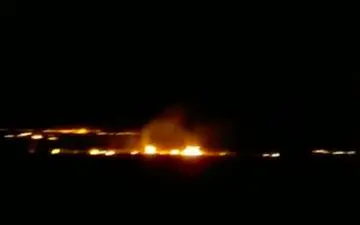 سقوط یک یوفوی عجیب در خاک قزاقستان! +فیلم