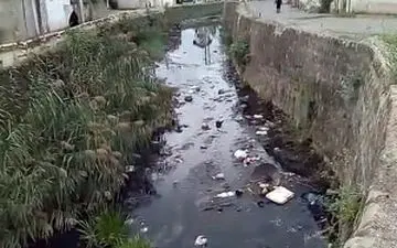 چهره ناخوشایند رودخانه در لنگرود + فیلم 