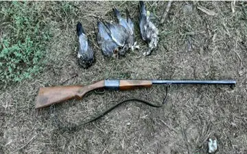 دستگیری شکارچی غیر مجاز در هلیلان