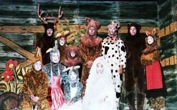 عکس زیرخاکی از مهران مدیری در نقش خرس