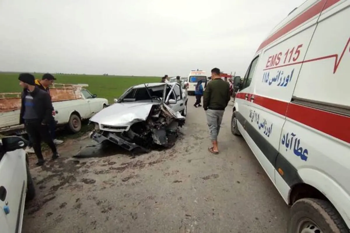۹ مصدوم و یک فوتی نتیجه 3 سانحه در خوزستان