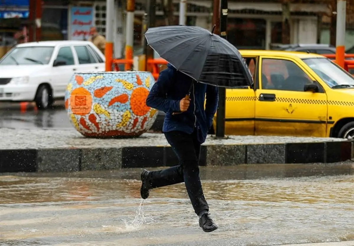 هشدار تشدید فعالیت سامانه بارشی در ۱۰ استان