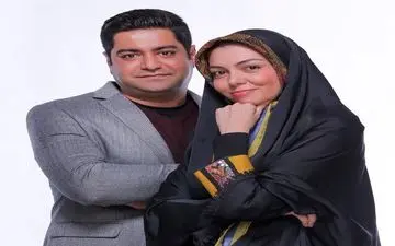 آزاده نامداری و همسرش در یک مراسم خاص/عکس