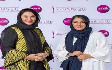 دو خواهر بازیگر مشهور مدل تبلیغات شدند!