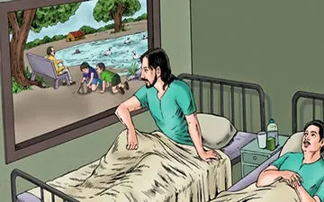 داستان آموزنده پنجره بیمارستان و دو بیمار