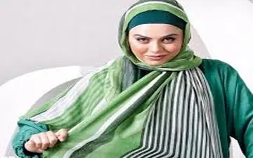 پوشش و میکاپ جالب آزاده زارعی (عکس)