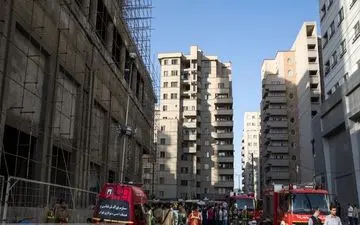 اتصال برق علت اولیه آتش سوزی برج پارامیس