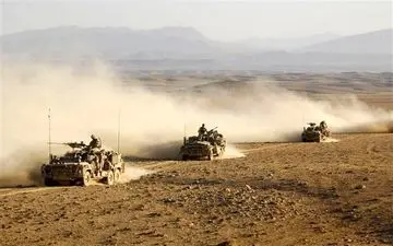 محموله نظامی سنگین ارتش آمریکا به حومه دیرالزور منتقل شد