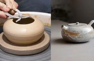 مراحل ساخت قوری گِلی به روش سفالگر اسپانیایی / هنر سنتی روی چرخ سفالگری