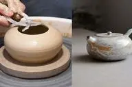 مراحل ساخت قوری گِلی به روش سفالگر اسپانیایی / هنر سنتی روی چرخ سفالگری