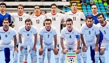  پیروزی تیم ملی فوتسال ایران مقابل روسیه