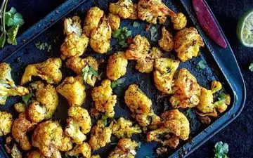 غذای رژیمی | گل کلم کبابی رو اینجوری درست کن