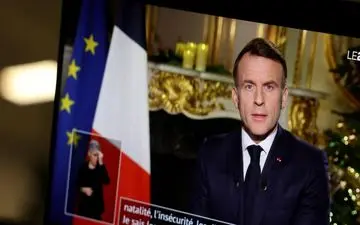 قول مکرون به مردم فرانسه در سخنرانی سال نوی میلادی