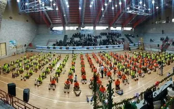 همایش زورخانه‌ای و روز فرهنگ پهلوانی در کرمانشاه به روایت تصویر