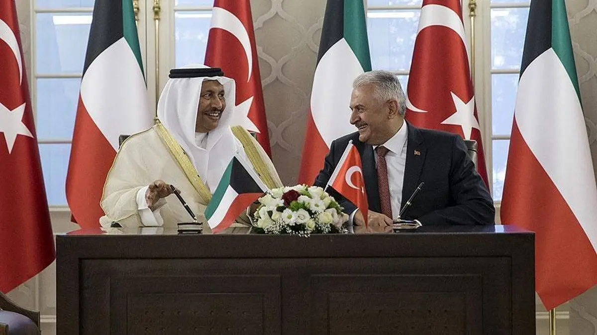 بیانیه مشترک همکاری های ترکیه و کویت امضا شد