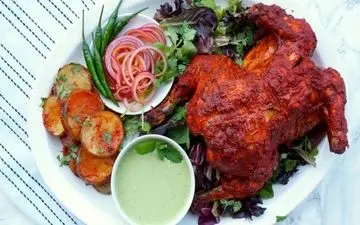 طرز تهیه مرغ تنوری فرانسوی؛ طعمی لذیذ و متفاوت برای یک شام خوشمزه!