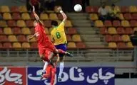 لیگ برتر فوتبال| پیروزی گل‌گهر و تساوی فولاد و صنعت نفت در نیمه اول 
