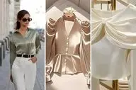 ۱۳ مدل شومیز ساتن شیک برای خانم‌هایی که می‌خوان خاص و درخشان باشن!