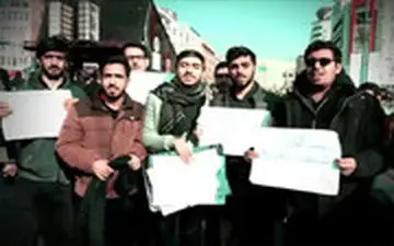  دابسمش حماسی مردم با سخنان حاج قاسم سلیمانی و پیغام روشن به ترامپ