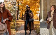 ۸ استایل پاییزی با رنگ قهوه‌ای؛ از کلاسیک تا کژوال