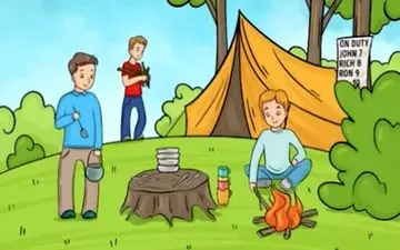 فکر می‌کنید چند نفر در تصویر به تفریح رفته اند؟ / آزمون ذهن