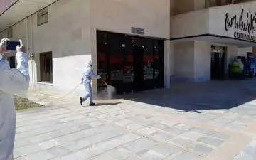 فرودگاه یاسوج ضدعفونی شد