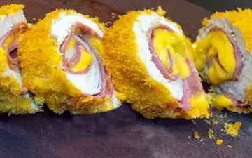 خوراک خوشمزه فرانسوی | طرز تهیه چیکن کوردن بلو!