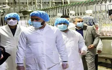 ‍ بازدید مسئول حوزه نمایندگی ولی فقیه در سازمان جهاد کشاورزی استان کرمانشاه از کشتارگاه های طیور