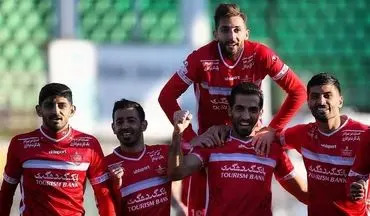  پیروزی پرسپولیس مقابل ذوب آهن در پایان نیمه اول 