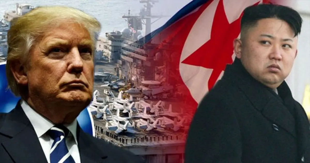 اعلام آمادگی آمریکا و متحدانش برای جنگ با کره شمالی 
