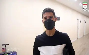 ورود بازیکنان به اردوی تیم ملی پیش از سفر به کیش + فیلم