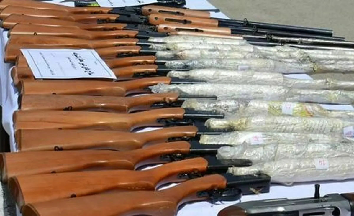انهدام باند قاچاق سلاح در کرمانشاه/کشف 17 قبضه اسلحه شکاری
