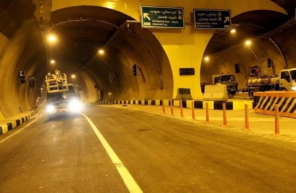 تونل نیایش تهران امشب مسدود میشود