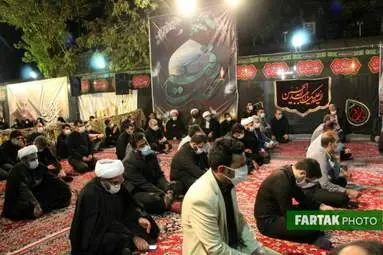 مراسم درگذشت والده مکرمه حجت‌الاسلام  رئیس سازمان گسترش اقتصاد مقاومتی 