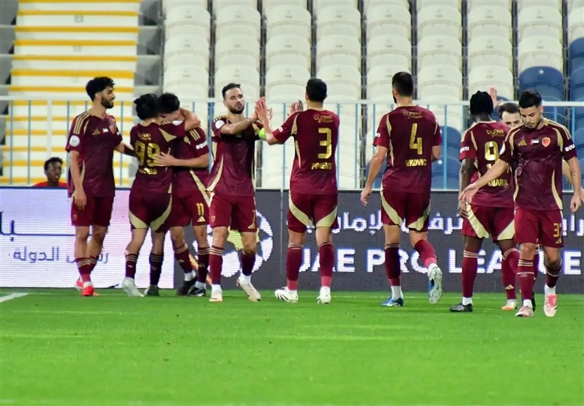   با پیروزی الوحده تیم شباب الاهلی قهرمان امارات شد 