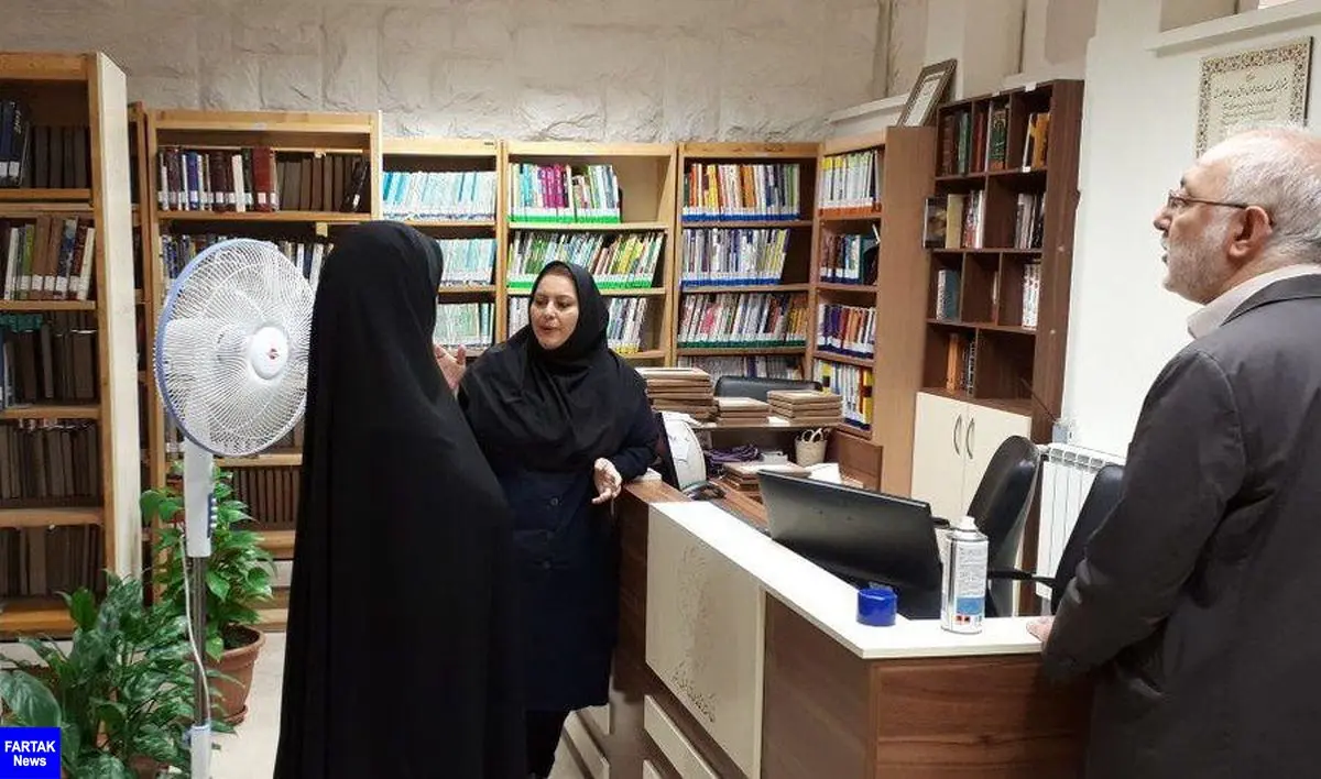 بازدید دبیرکل و معاونان نهاد از دو کتابخانه عمومی تهران