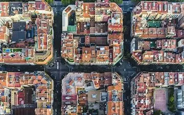  عکس منتخب نشنال جئوگرافیک | از فراز بارسلونا