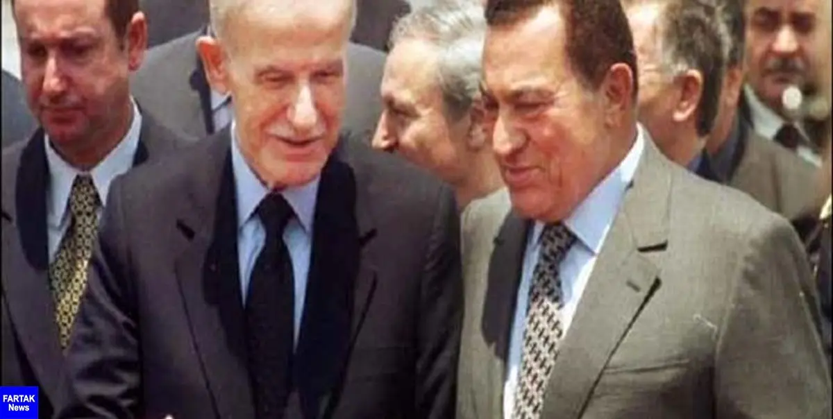مبارک: حافظ اسد شرط اسرائیل برای استرداد جولان اشغالی سوریه را رد کرد