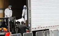 استفاده از کامیون‌های یخچال‌دار در منهتن برای نگهداری اجساد