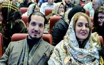 تیپ مهنا‌ز افشا‌ر‌ و ‌همسرش در یک کنسر‌ت