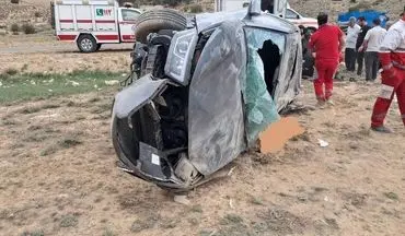 واژگونی دنا در محور شهمیرزاد_ فولادمله جان یک نفر را گرفت