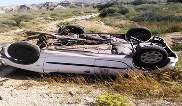 فوت راننده خودروی سواری در حادثه جاده کرمان - زرند