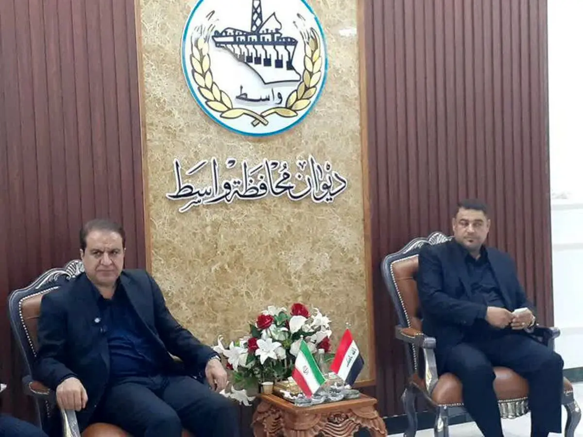 سفر استاندار ایلام به استان واسط عراق +تصاویر