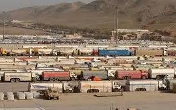 معطلی ۲ روزه کامیون‌ها پشت مرز دوغارون