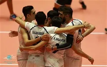  شروع مقتدرانه جوانان والیبالیست ایران