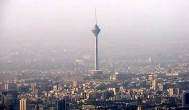 هوای تهران در وضعیت نارنجی و آلوده قرار گرفت
