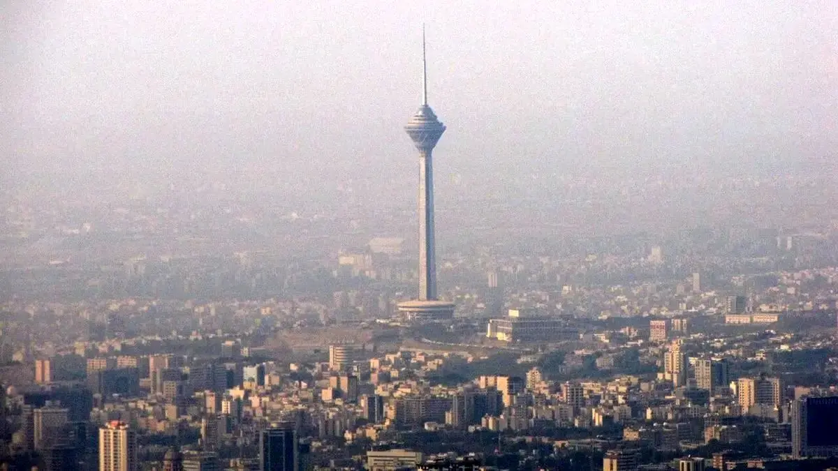 هوای تهران در وضعیت نارنجی و آلوده قرار گرفت