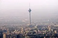 هوای تهران در وضعیت نارنجی و آلوده قرار گرفت
