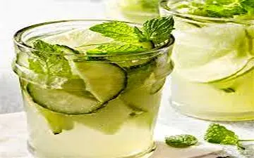 نوشیدنی جذاب |  لیموناد عسلی گازدار