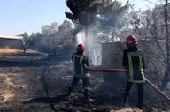 عملیات نجات جان ۱۵ نفر در آتش‌سوزی مهیب مشهد/آتش‌نشانان  ۱۵ نفر را از کام مرگ نجات دادند